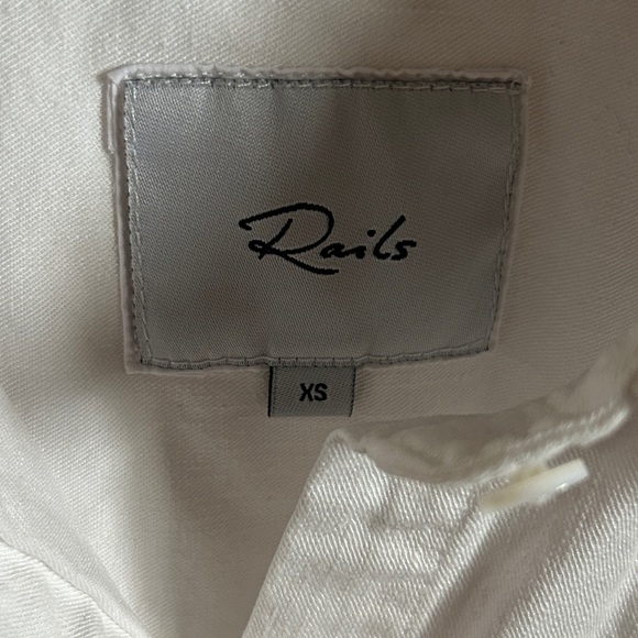 Rails Ingrid Shirt White with Star Pattern - Picture 5 of 9